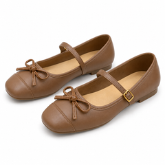 The Parisian Bow Mary Jane Flats