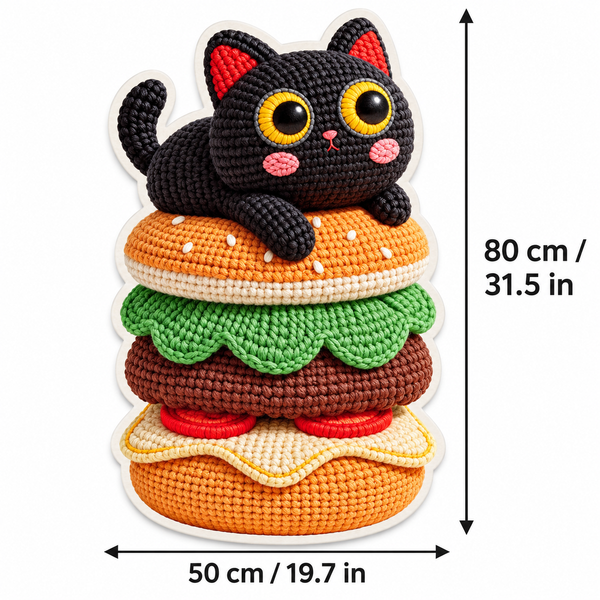 5D Decorative Wall Cat Scratcher – Peel & Stick, Residue-Free Removal