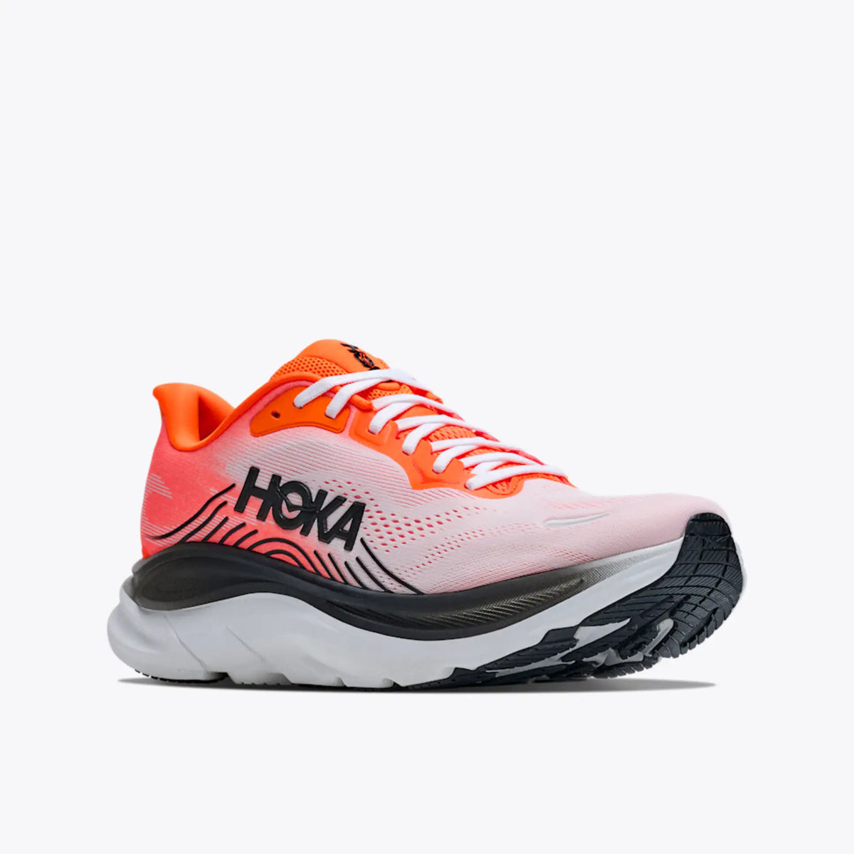 Clifton 11 pour homme - mandarine fluo / givre