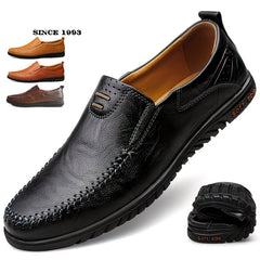 Men’s Genuine Cowhide Leather Comfort Loafers