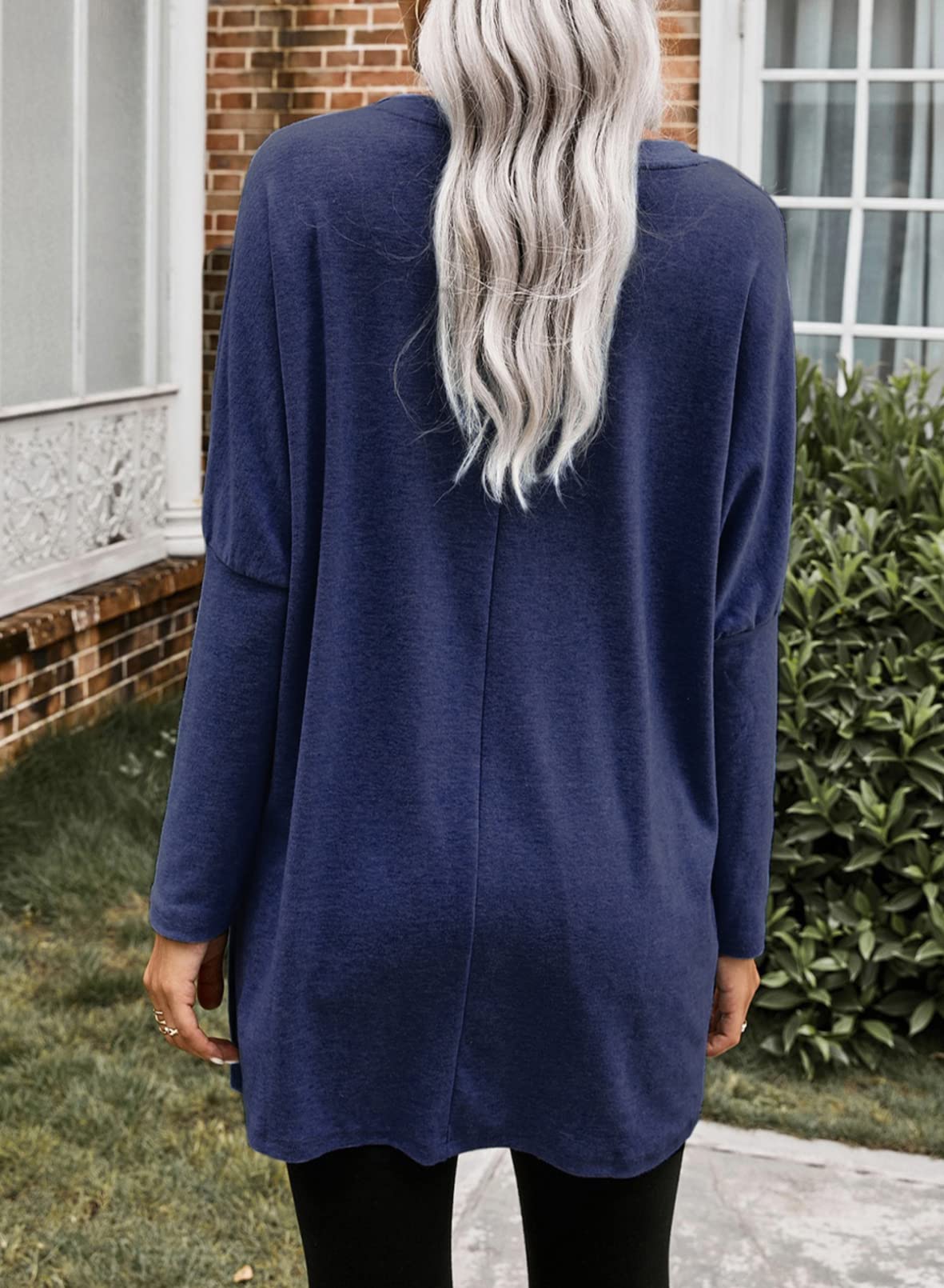 Women's Lightweight Long Sleeve Tunic Top (Buy 3 Free Shipping)