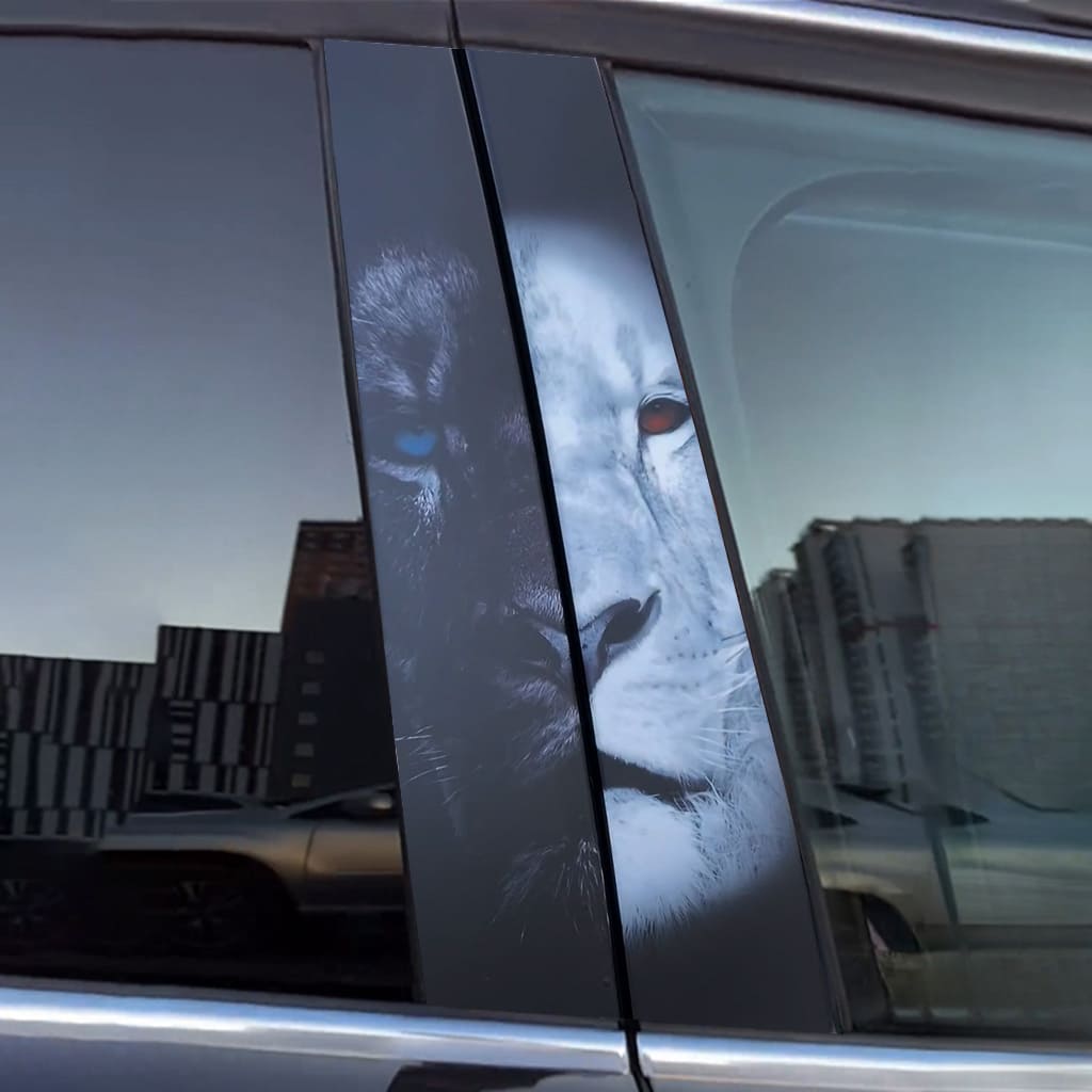 Lion Car Door Stickers
