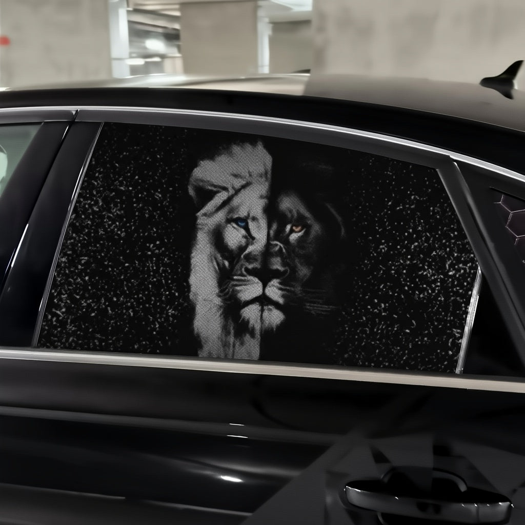 Tier-Autofensteraufkleber
