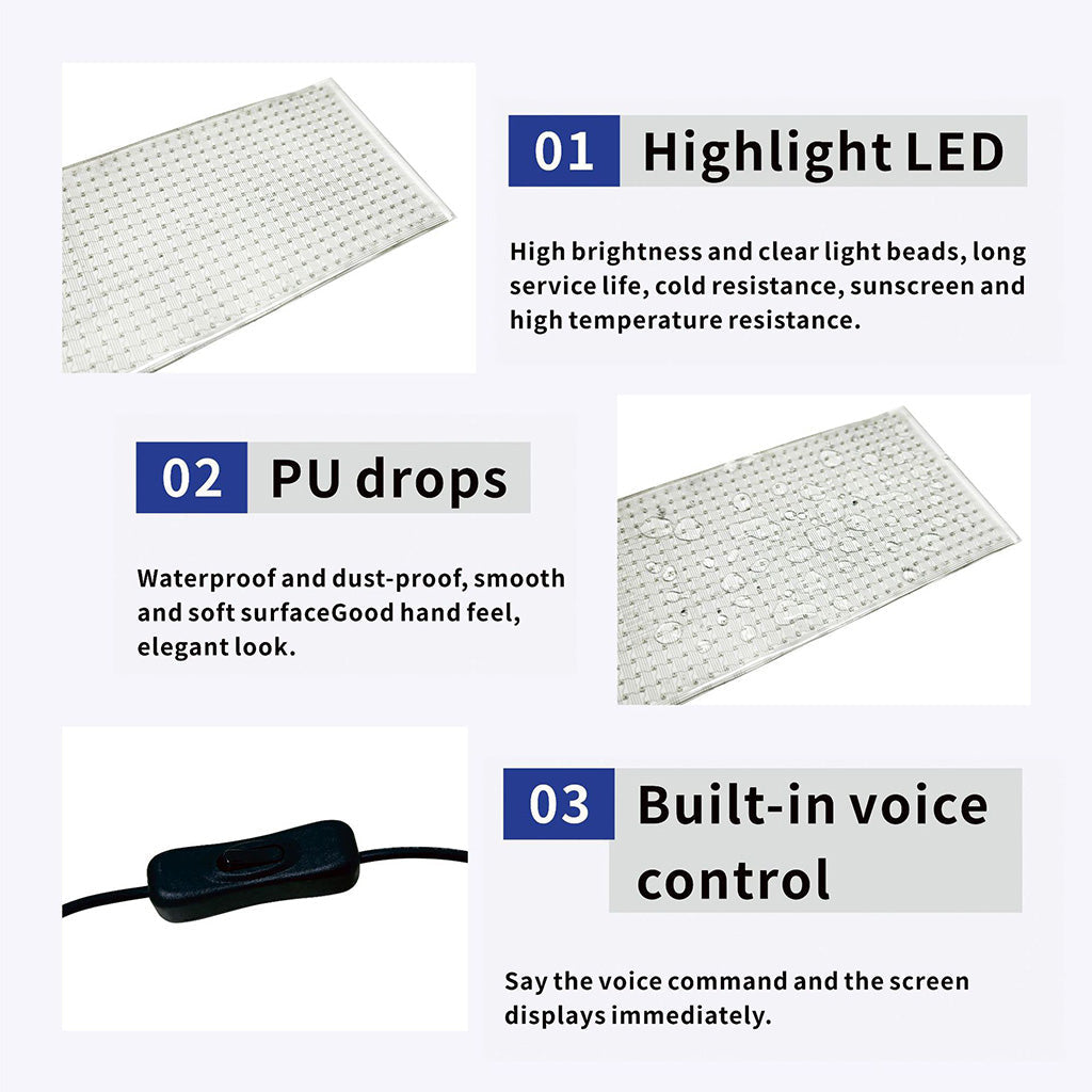 AI Crystal Devil Eyes Light with Voice Service