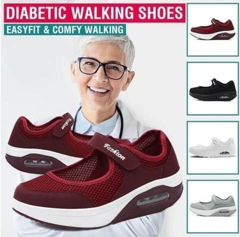 Stretchable Breathable Lightweight Walking Shoes