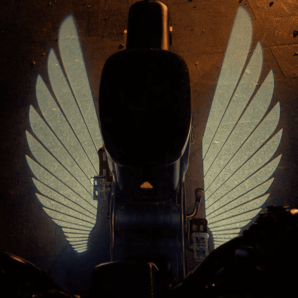 Angel Wings Motorcycle LED Light