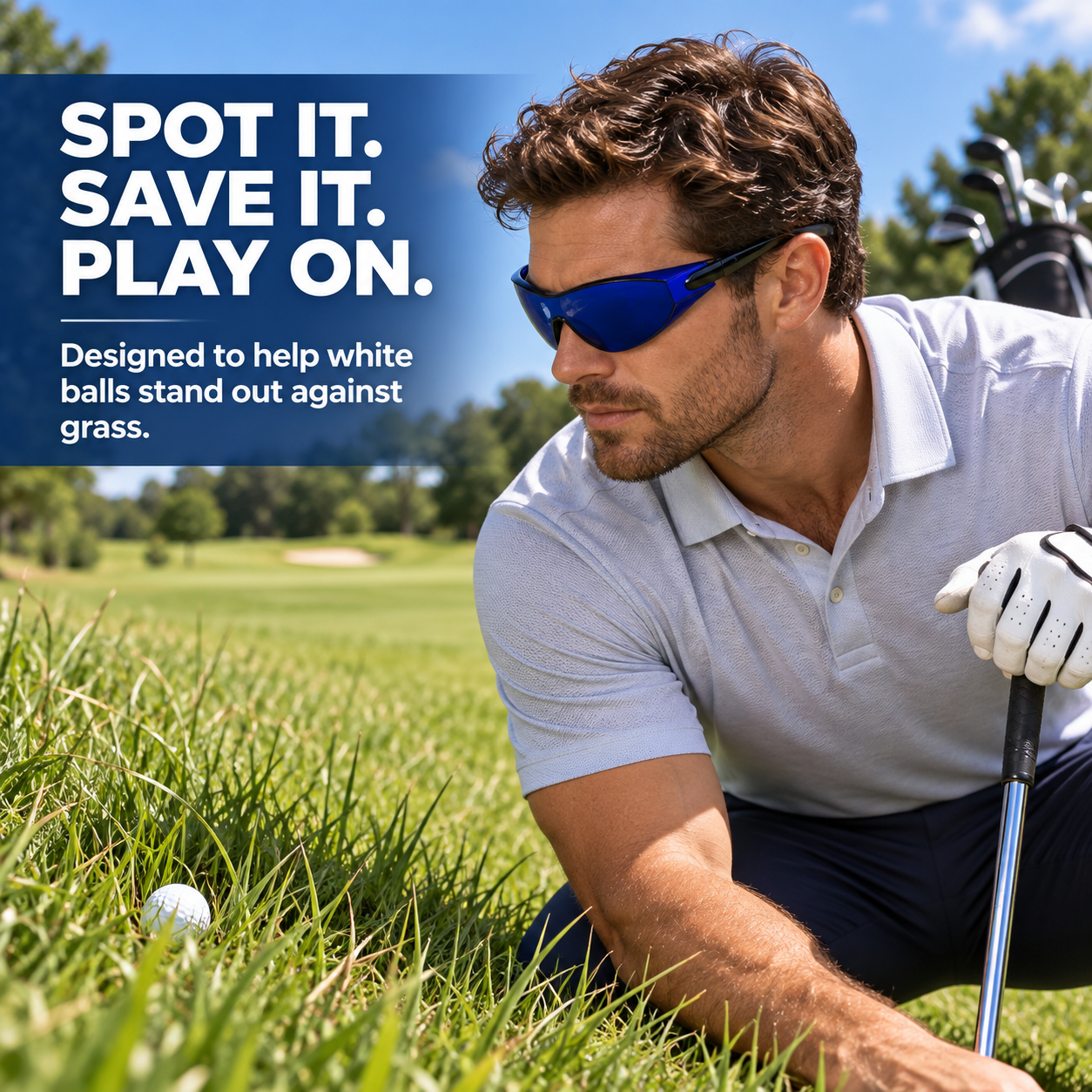 BallBright™ Golf Ball Finder Glasses – Spot Your Ball Faster