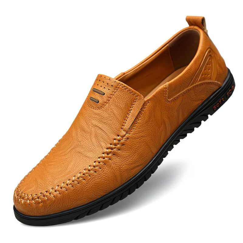 Men’s Genuine Cowhide Leather Comfort Loafers