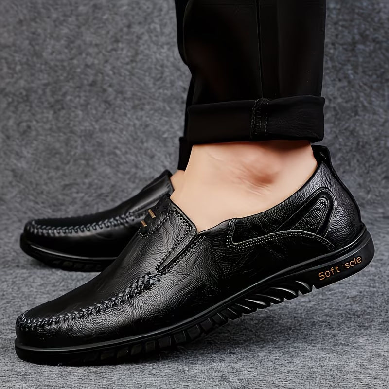 Men’s Genuine Cowhide Leather Comfort Loafers