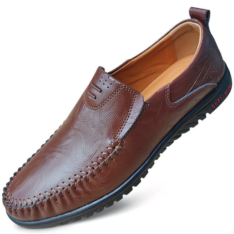 Men’s Genuine Cowhide Leather Comfort Loafers