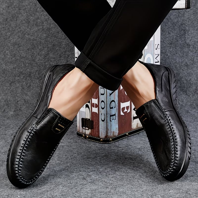 Men’s Genuine Cowhide Leather Comfort Loafers