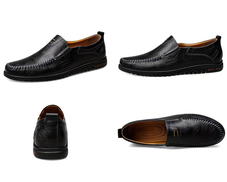Men’s Genuine Cowhide Leather Comfort Loafers