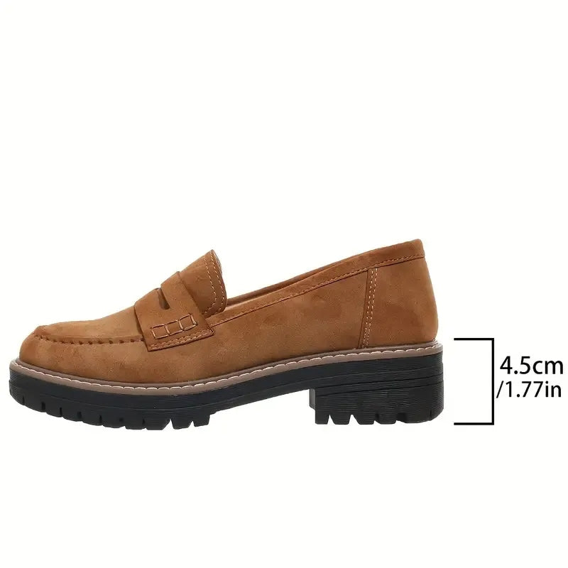 Women's Fashion Thick Sole Loafers