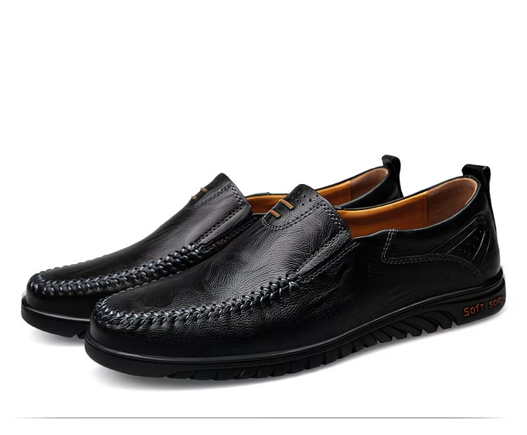Men’s Genuine Cowhide Leather Comfort Loafers