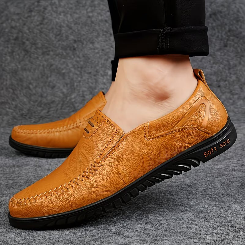 Men’s Genuine Cowhide Leather Comfort Loafers