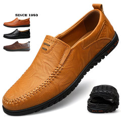Men’s Genuine Cowhide Leather Comfort Loafers