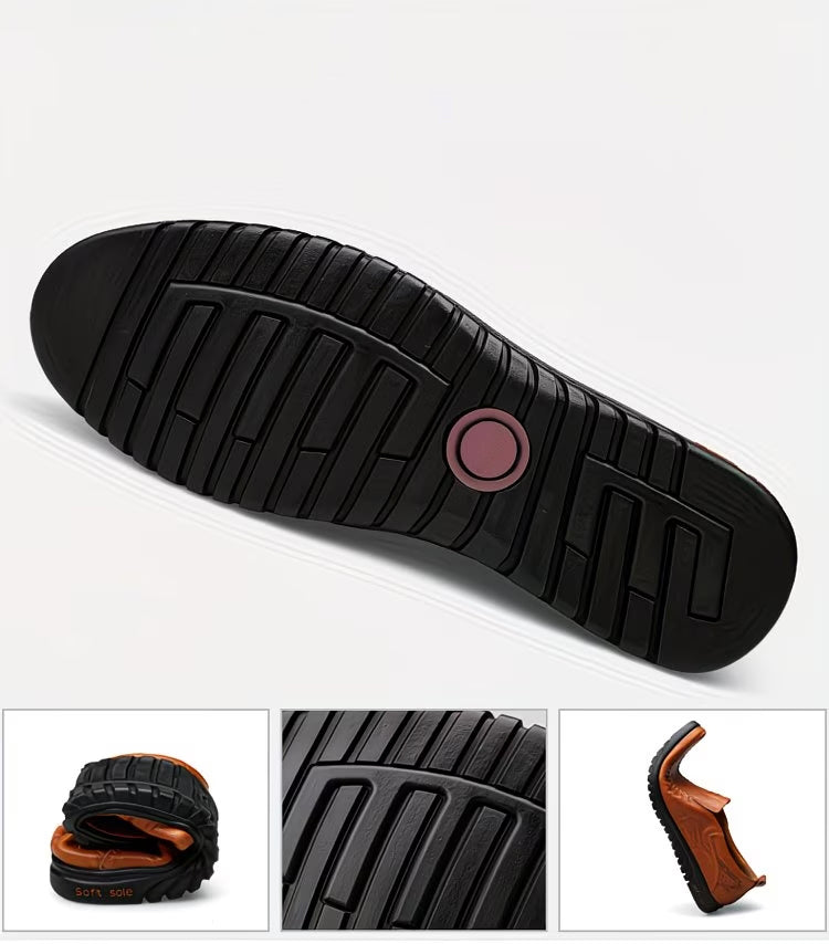 Men’s Genuine Cowhide Leather Comfort Loafers