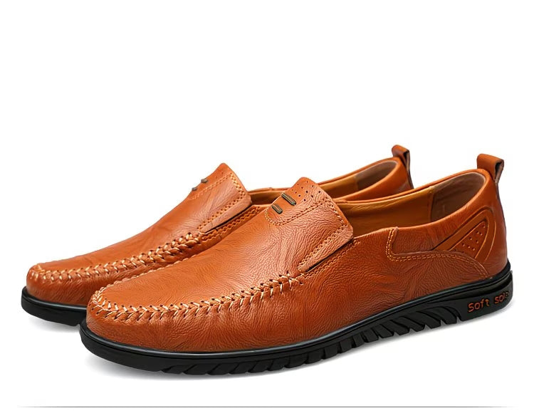 Men’s Genuine Cowhide Leather Comfort Loafers
