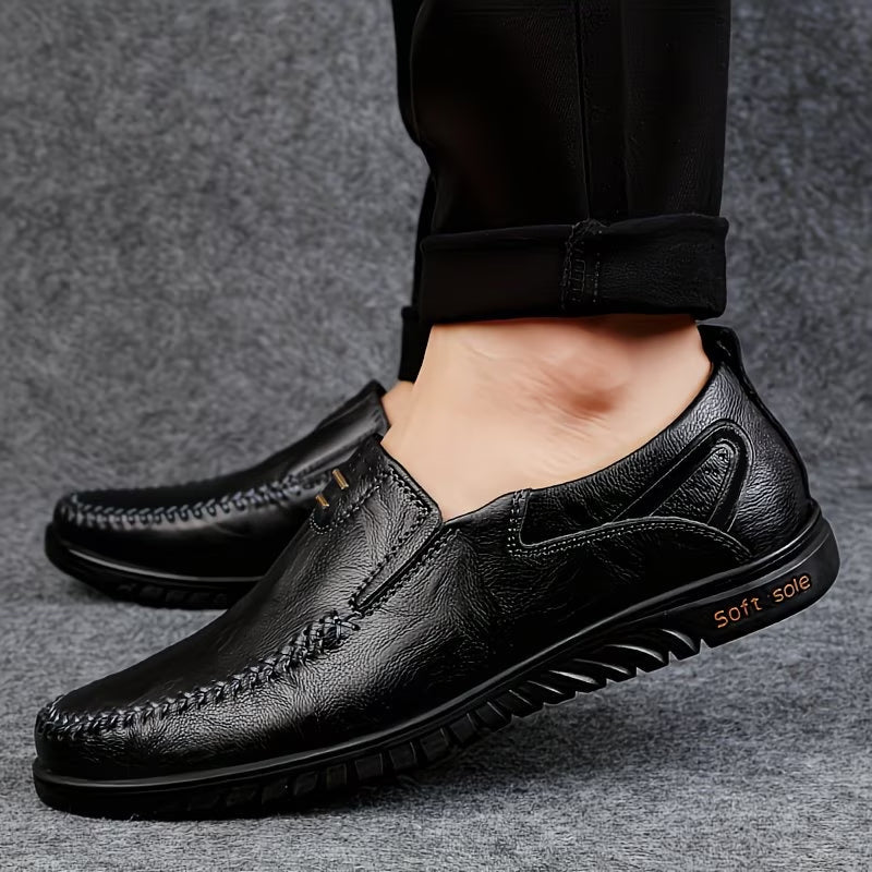 Men’s Genuine Cowhide Leather Comfort Loafers