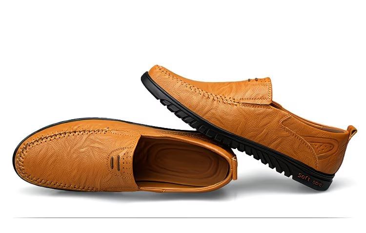 Men’s Genuine Cowhide Leather Comfort Loafers