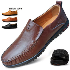 Men’s Genuine Cowhide Leather Comfort Loafers