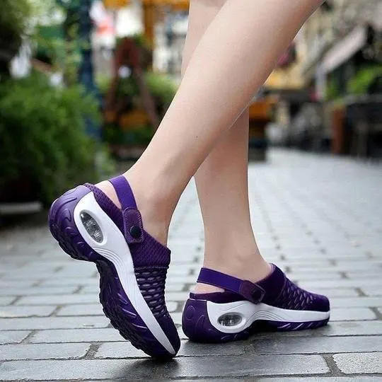 Velo-Step™ Air Cushion Pro | Chaussures de marche orthopédiques à embout large pour femmes