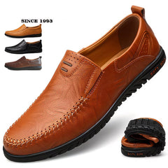 Men’s Genuine Cowhide Leather Comfort Loafers