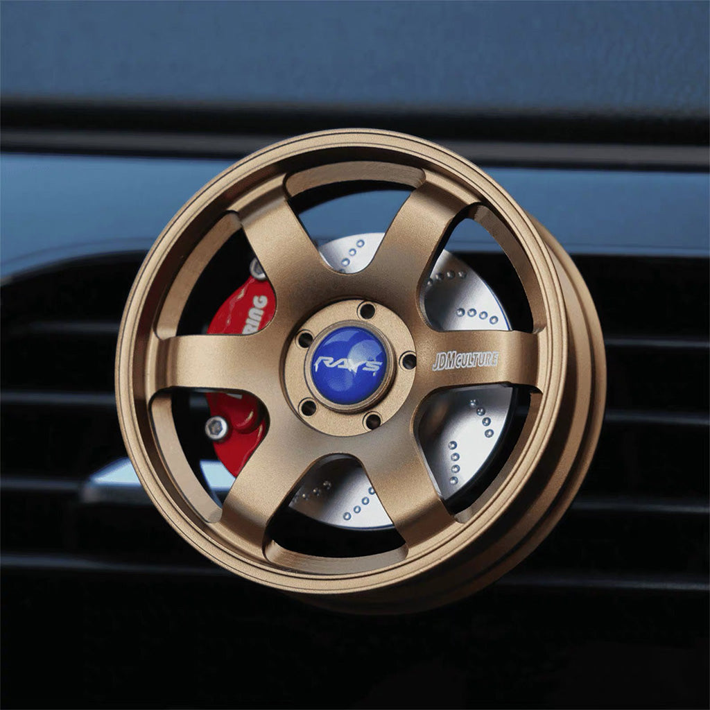 Diffuseur de parfum voiture design jante alu