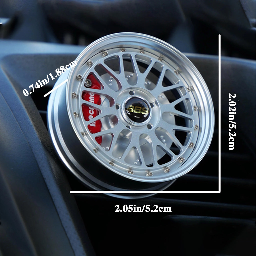 Diffuseur de parfum voiture design jante alu