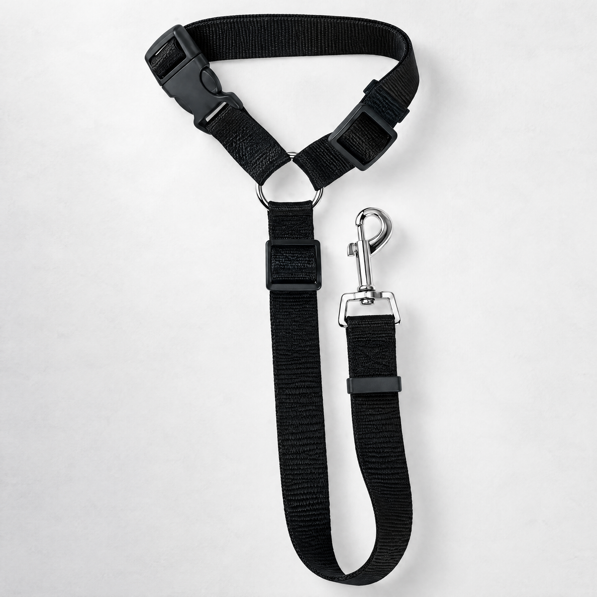 Adjustable Dog Car Seat Belt – Headrest Restraint Leash