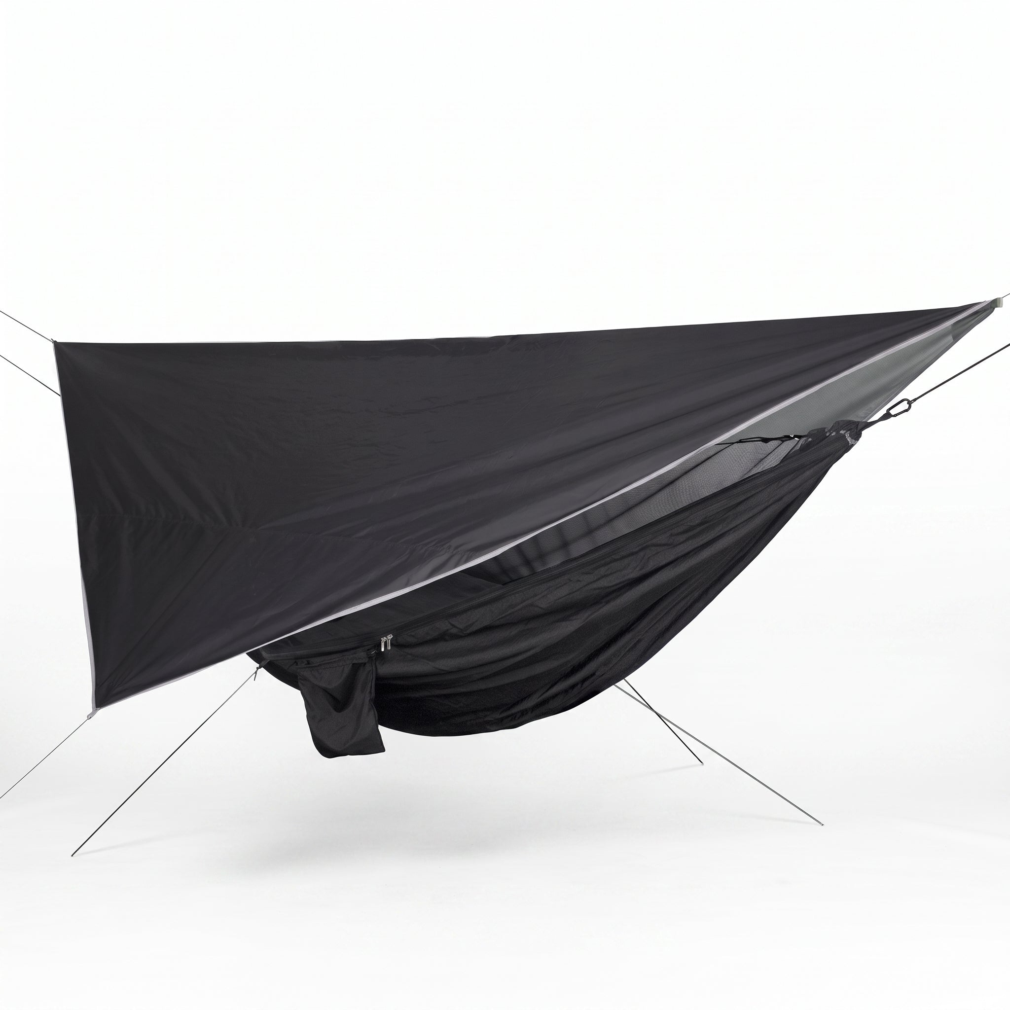 Ultralight Camping Hammock Tent with Mosquito Net & Rain Fly