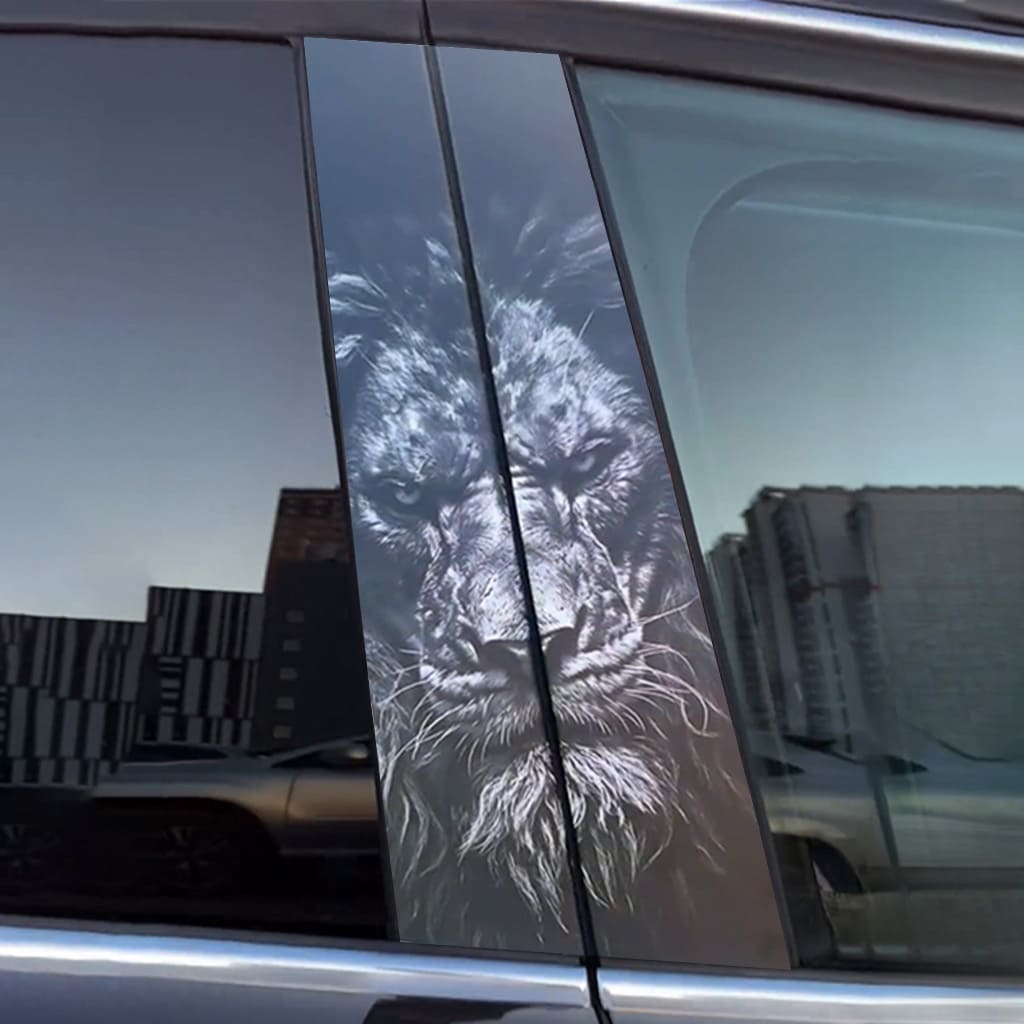 Lion Car Door Stickers