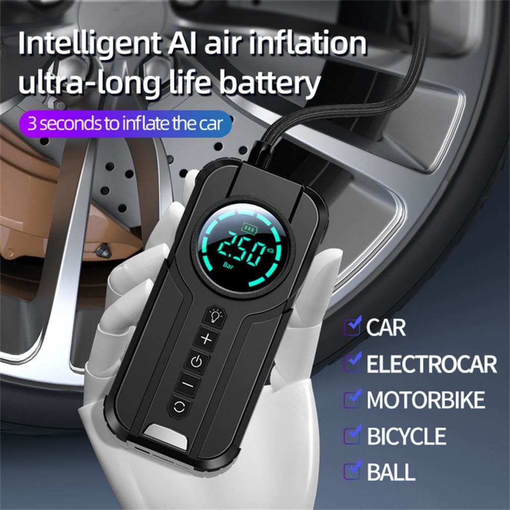 Démarreur autonome avec compresseur d'air