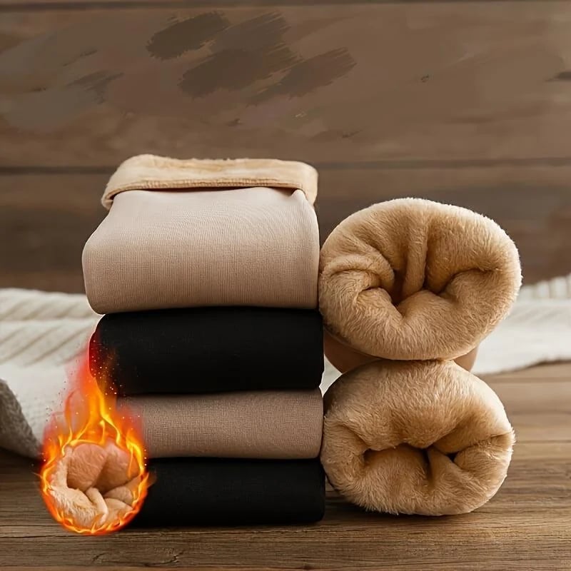 Damen-Thermo-Socken mit Fleecefutter – Kuschelige Wintersocken (5 Paar)