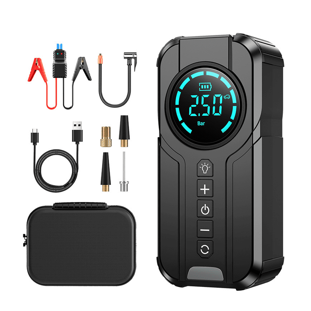Jump Starter with Air Compressor