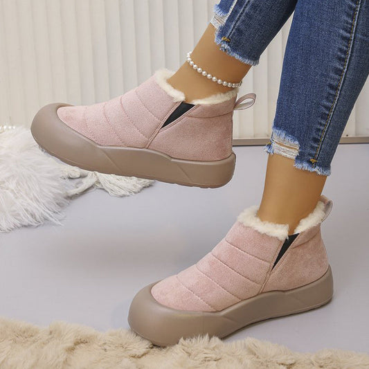 Waterproof Soft-Sole Cotton Winter Boots