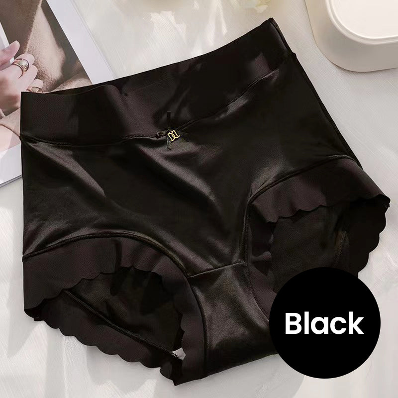 Women's High-Waisted No-Show Panties – Silky-Soft Stretch Briefs
