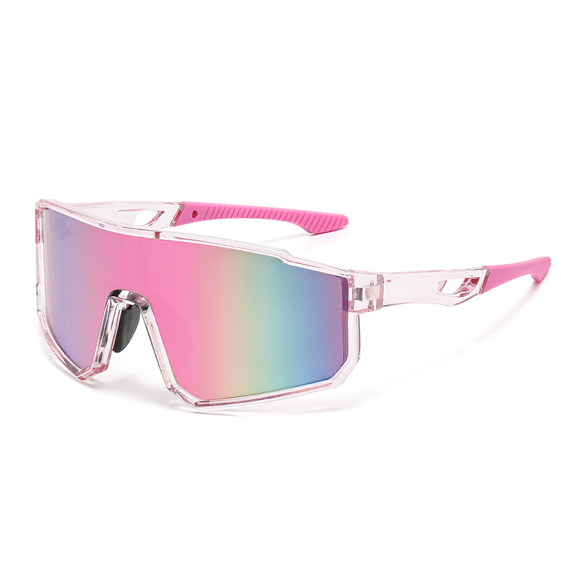 Polarized Sports Sunglasses for Men & Women – UV400 & Colorful Mirrored Lenses 🏃