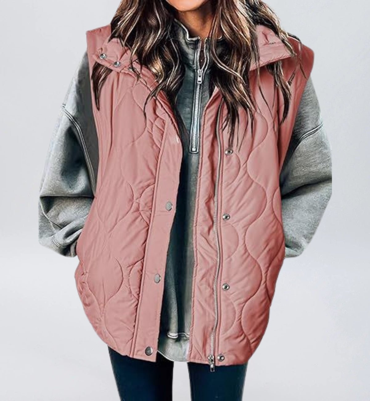 Women Cropped Puffer Vest Stand Collar Sleeveless Lightweight Quilted Vest